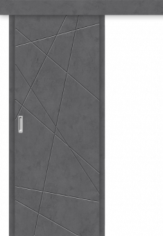 Межкомнатная дверь-купе Граффити-5.Дк Slate Art Межкомнатная дверь-купе Граффити-5.Дк Slate Art